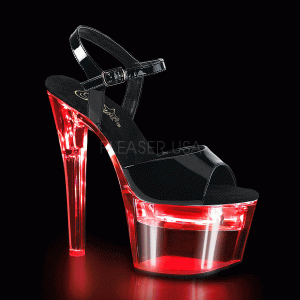 svítící dámské sandály na platformě Flashdance-709-bc