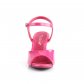 růžové dámské sandálky Belle-309-hp - Velikost 39