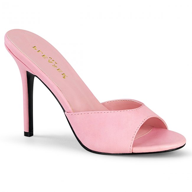 růžové dámské pantoflíčky Classique-01-bppu - Velikost 43