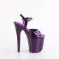 extra vysoké fialové sandále s glitry Flamingo-809gp-ppg - Velikost 35