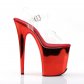 červené boty na extra vysokém podpatku Flamingo-808-crch - Velikost 40