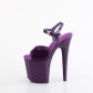 extra vysoké fialové sandále s glitry Flamingo-809gp-ppg - Velikost 38