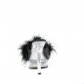 dámské černé erotické pantofle Majesty-501-8-bpuc - Velikost 39